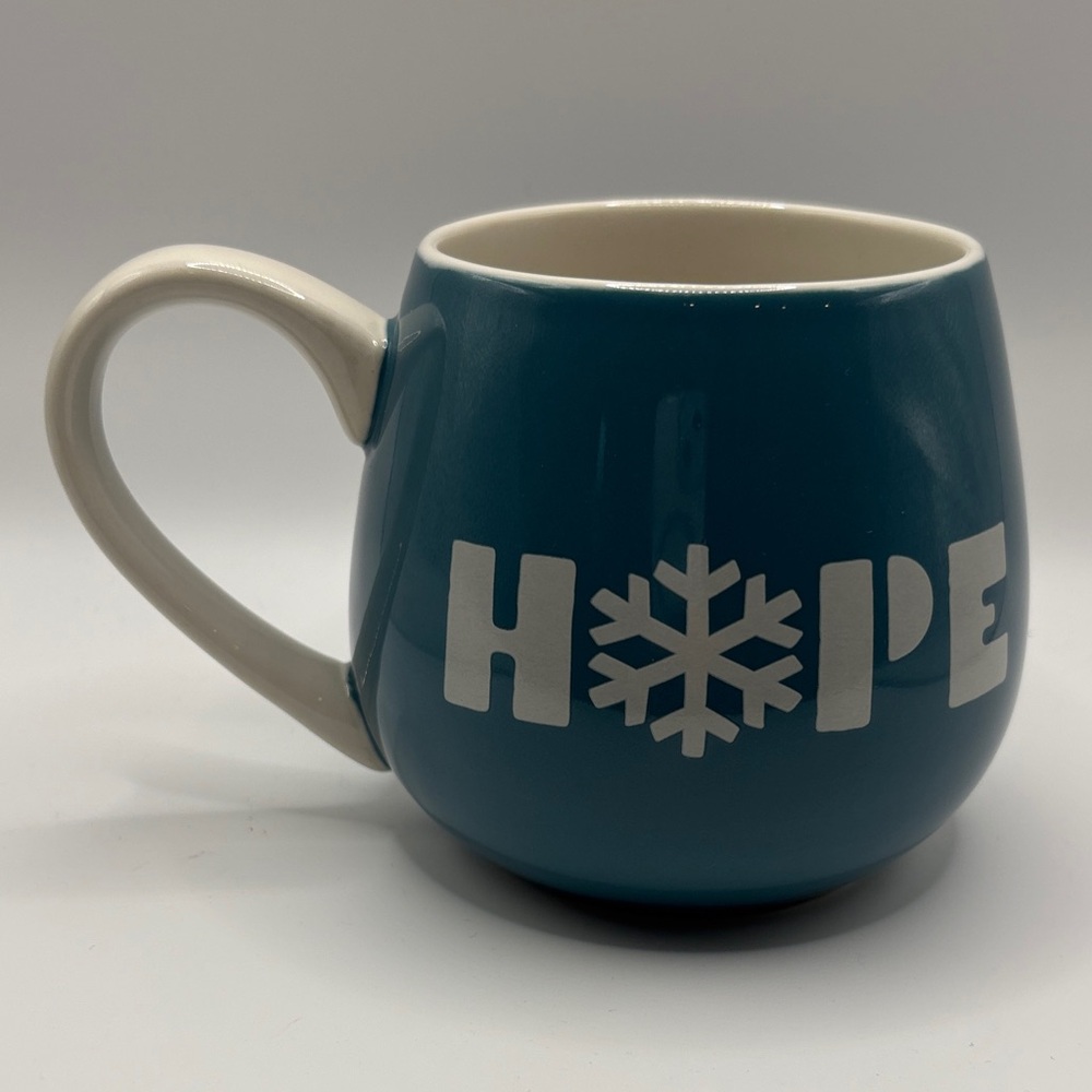 Life is‎ Good~Hope~Snowflake~Coffee Cup Mug